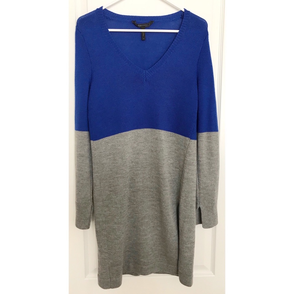 BGBCMaxazria Color Block Sweater Dress